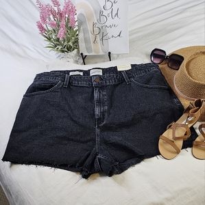 Vintage Stretch Highest Rise Shortie Shorts Size 22